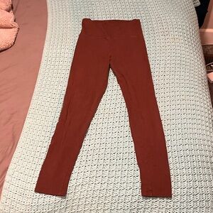 Sunday Best Kids Leggings in Warm Brown